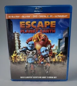 ESCAPE FROM PLANET EARTH - 4 DISC SET - DVD + DIGITAL + 3D + BLU-RAY - Imagen 1 de 2