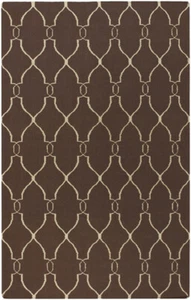 Carpet Brown Modern Area Rug All-Over FAL-1000 - Picture 1 of 8