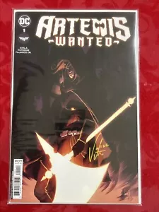 CUBIERTA ARTEMIS WANT #1 A MATTEO SCALERA DC 2022 ¡¡SIN LEER!! Ayala firmado con certificado de autenticidad - Imagen 1 de 9
