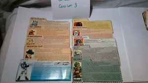 G. I. Joe File Card Lot 3 Cards only - Picture 1 of 6