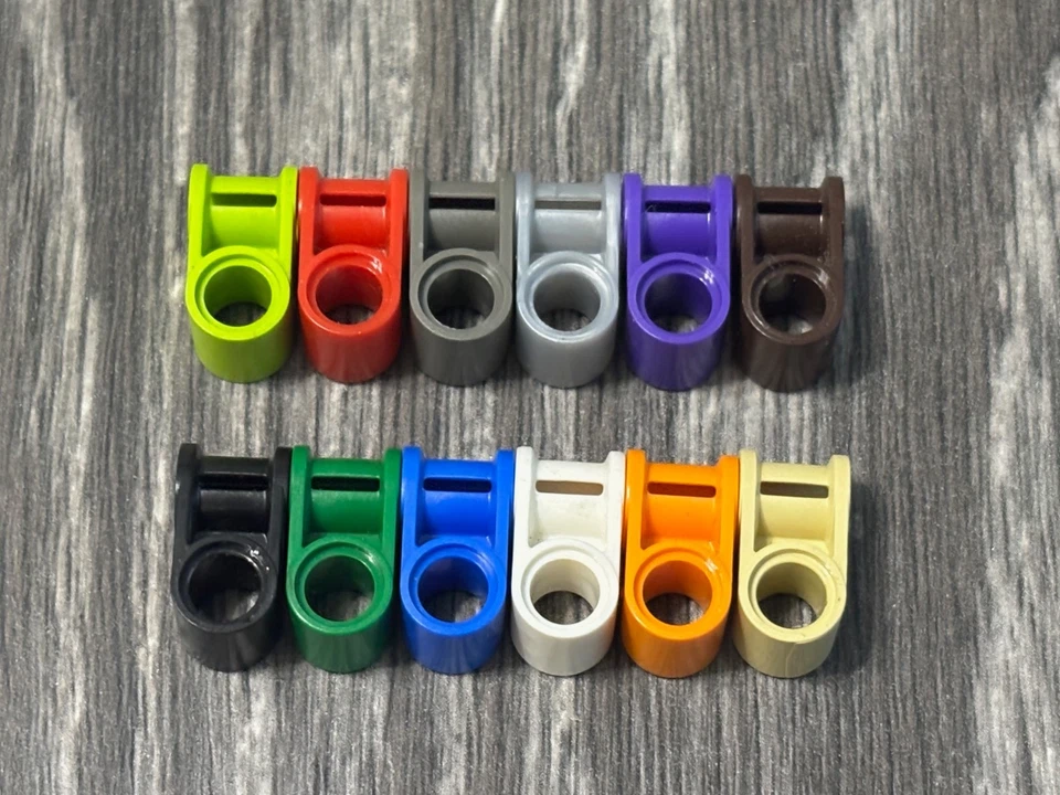 Lego 6536 40146 Technic Axle and Pin Connector Perpendicular Select Colour x2 - Image 1 of 1