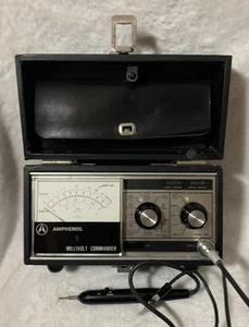 Vintage Amphenol Minivolt Commander Modell 870 Feldeffekt Transistor Voltmeter - Bild 1 von 15