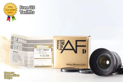 [Top MINT in Box] Nikon AF Nikkor 28mm f2.8 D Wide Angle Lens F Mount From JAPAN - Image 1 of 4
