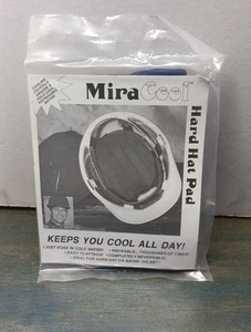 MiraCool Hard Hat Or Helmet Cooling Pad Navy Reusable NEW In Package - Fast Ship - Picture 1 of 2