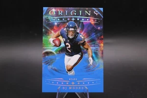 2025 Panini Origins - D.J. Moore #19 Blue /99 - Picture 1 of 2
