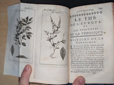 old book-Nicolas. Lefevre- Chemistry Course t 5 - 1751 - Image 1 of 4