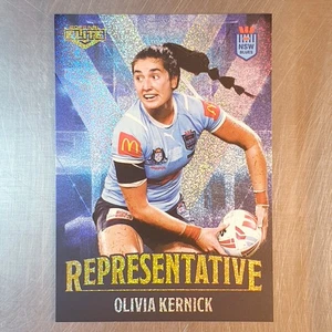 2025 NRL Elite Representative Olivia Kernick Card REP23 NSW Blues - Picture 1 of 2