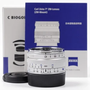 Carl Zeiss C Biogon T * 35 mm F2,8 ZM plata para Leica M [sin usar] #4225J - Imagen 1 de 12
