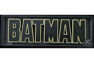Decorative Batman DC  Film 3D Logo Sign Display Cinema  s 17.5cm L 22cm - Picture 1 of 4