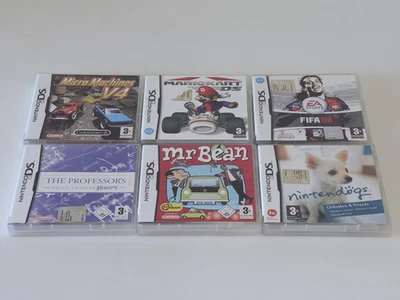 Lotto 6 giochi Nintendo DS MARIO KART NINTENDOGS FIFA - Immagine 1 di 3