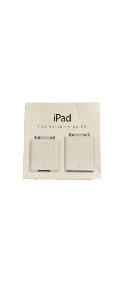 Genuine Apple iPad Camera Connection Kit 30 Pin A1362 A1358 MC531ZM/A New. - Image 1 of 4