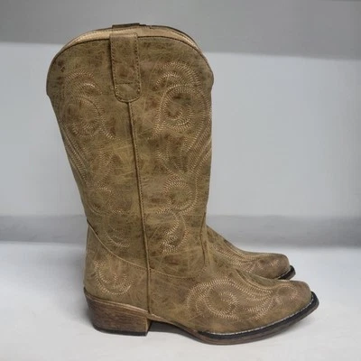 Roper Riley Western Boot Tan Womens Size 7M - Image 1 of 4