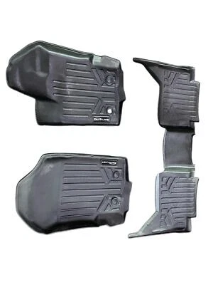 Ford Ranger 2020 fabricante de equipos originales Smartliner delantero y trasero juego de alfombrillas (3) | negro Foto 1 de 4