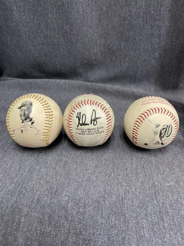 Lot Of 3 McDonald's Commemorative Baseballs St. Louis Cardinals  Ozzie Cover