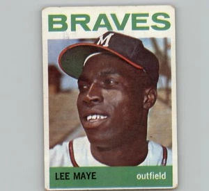 1964 Topps #416 Lee Maye G Braves - Picture 1 of 2