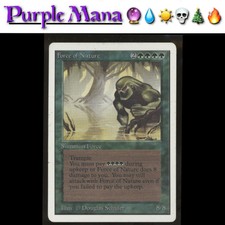 Force of Nature Unlimited Edition  MTG Magic the Gathering Reserved List