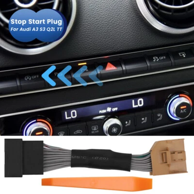 Para Audi A3 S3 Q2R TT Start Stop sistema de motor apagado borrador cable de dispositivo - Imagen 1 de 4