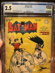 Batman #29 (DC Comics junio-julio 1945) CGC 2,5 - Imagen 1 de 3