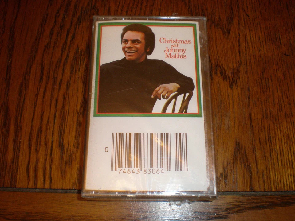 Johnny Mathis CASSETTE Christmas With SEALED - Image 1 of 1