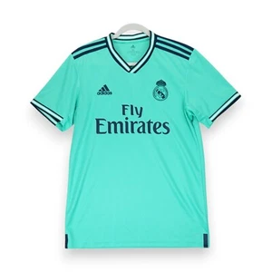 Adidas Men's Real Madrid 3rd Soccer Jersey, Hi-Res Green, Size Medium - Picture 1 of 6