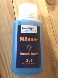Männer Dusch Balm 2in1 für Kopf und Körper mit Schüssler Magnesium Cum Natura