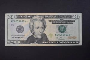 2013 $20 *Star* Note Richmond # ME00598614* Crisp - Picture 1 of 2