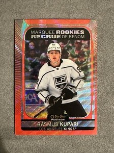 2021 O-Pee-Chee Platinum Rasmus Kupari #232 Red Surge Marquee Rookies