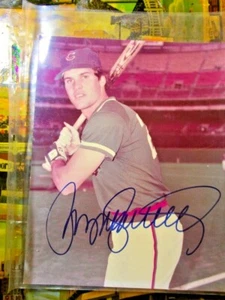 Von Ryne Sandberg signiertes Chicago Cubs Baseball HOFer 8 x 10 Farbfoto - Bild 1 von 3