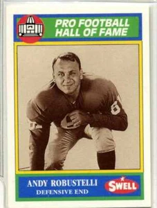 Andy Robustelli-Chicago Bears/Pro Football Hall of Fame Sammelkarte/1990 - Bild 1 von 1