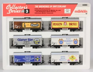 Märklin HO #4400C Swiss Bier Car Set of 6 , LN/BX, 1 of 500 Produced, 1987 - Picture 1 of 1