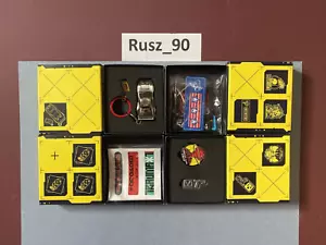 METAL PINS/KEY CHAIN/STICKERS & PATCHES SET Cyberpunk 2077 Collectors Edition - Picture 1 of 7