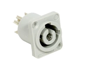 Seetronic SAC3MPB Power Connector Gray Panel Mount - Picture 1 of 1