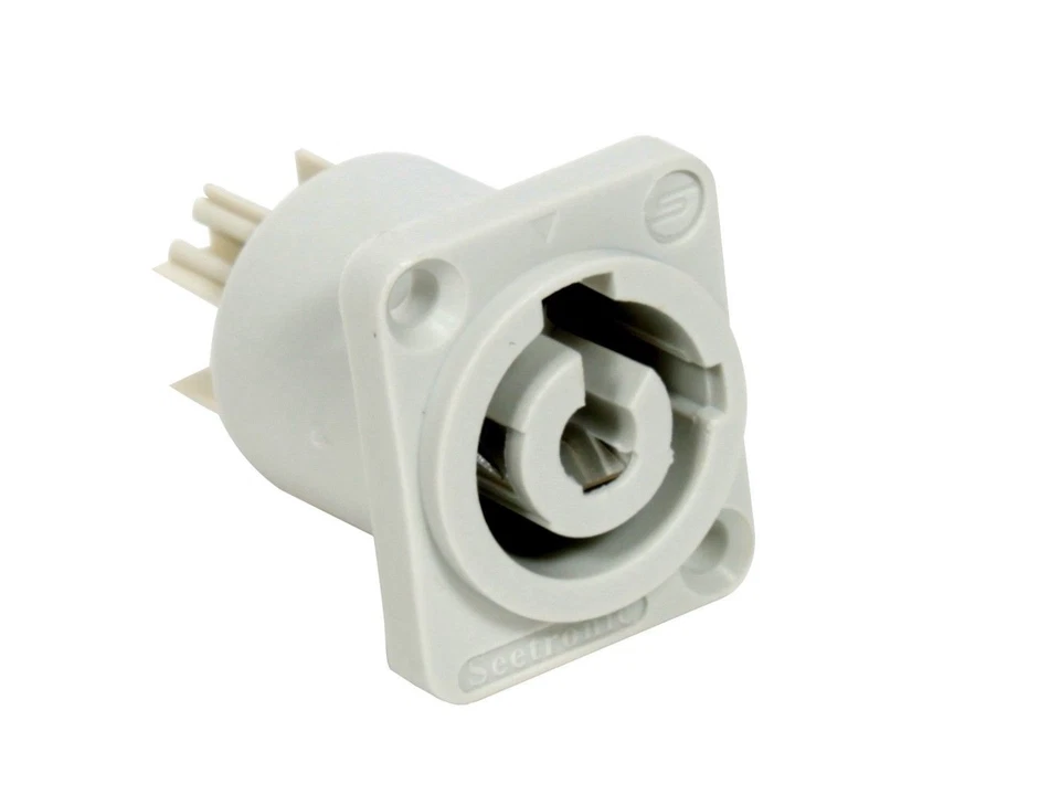 Seetronic SAC3MPB Power Connector Gray Panel Mount - Image 1 of 1