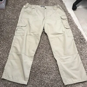 5.11 Tactical Series 42 X 30 109614 Grid Pants Khaki Cargo 511 - Picture 1 of 9