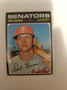 1971 TOPPS DEL UNSER #33 EX/MT COMBINED SHIPPING - Picture 1 of 2