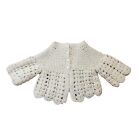 Handmade Crochet Boho Baby Sweater Size 9-12 M