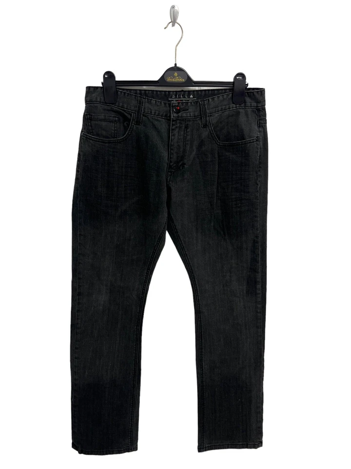 Pantalones de mezclilla Billabong Malice negros ajustados talla 34 para hombre Foto 1 de 4
