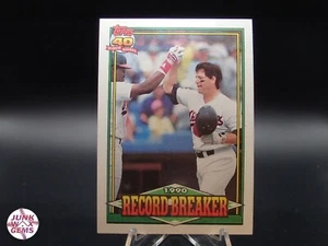 1991 Topps 40th Anniversary 1990 Record Breaker #3 Carlton Fisk MINT - Picture 1 of 2