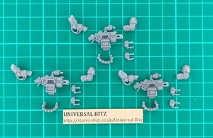 Deathwatch Kill Team Veteran Frag Cannon x 3 Warhammer 40K Z4 E - Imagen 1 de 1