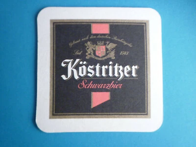 Bierdeckel_Bierfilz_Köstritzer Schwarzbierbrauerei-Bad Köstritz 0953020 - Bild 1 von 2