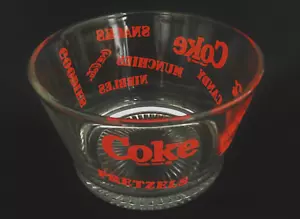 COCA COLA COKE CIOTOLA VETRO da collezione Munchies snack stuzzichini salatini popcorn - Foto 1 di 4