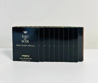 Sisley-Eau De Soir para mujeres EDP spray frasco muestra 10x1,8 ml en tarjeta nuevo Foto 1 de 4