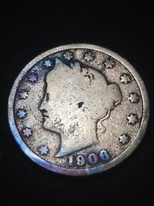 1906 Toned Liberty Nickel