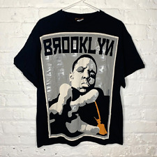 VTG The Notorious BIG Biggie Smalls Big Face Rap Tee Brooklyn Mint T-Shirt Sz L