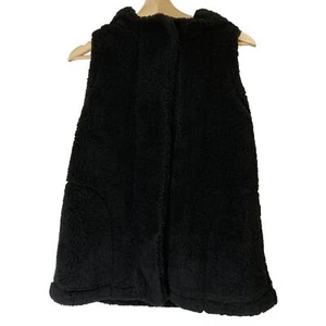 A625572 KOOLABURRA by UGG Brushed Back Sherpa Cozy Vest Dark Night S - Picture 1 of 6