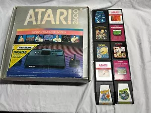 Tested and Working ATARI CX2600 2600 VADER / FOUR SWITCH Large Console Bundle - Picture 1 of 5