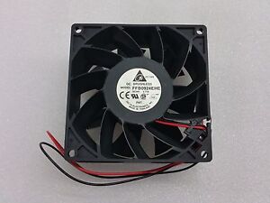 NEW Delta Brushless Fan FFB0924EHE DC 24V 0.75A 92x92x38 mm,  2 wires