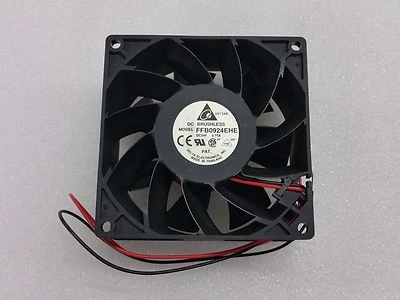 NEW Delta Brushless Fan FFB0924EHE DC 24V 0.75A 92x92x38 mm, 2 wires MODEL - Image 1 of 3