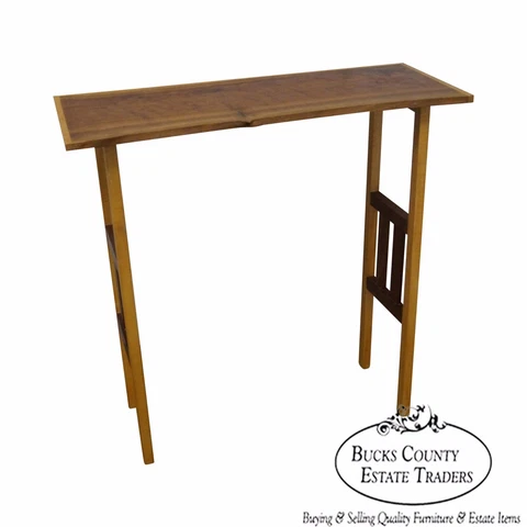 Studio Made Walnut Free Form Console Table Cover
