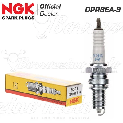 CANDELA NGK DPR6EA-9 ORIGINALE KAWASAKI VN VULCAN CLASSIC FI 1500 2000-2003 — 第 1/2 张图片